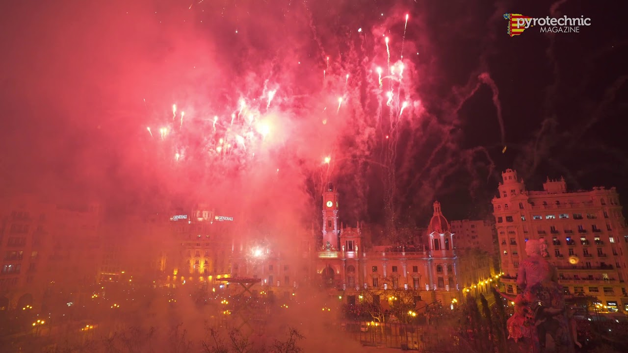 Nit de l'Alba -  Pirotecnia Peñarroja - Las Fallas 2019