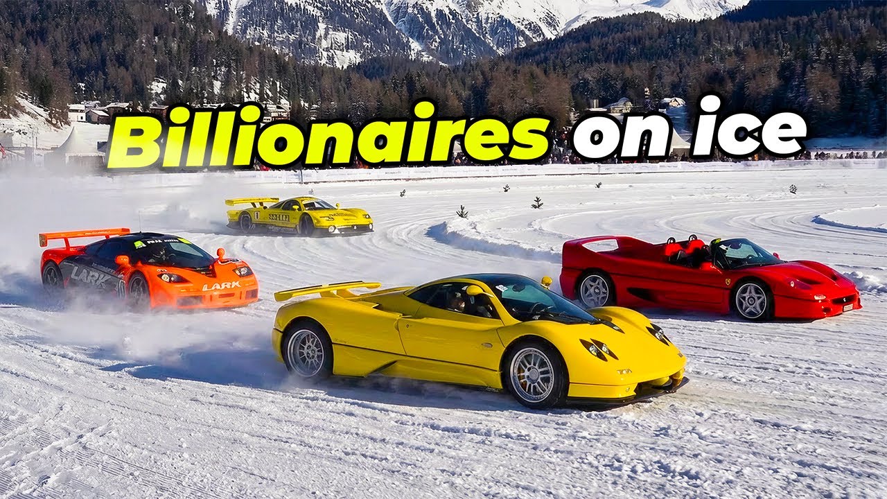 $100M+ Hypercars Sliding on Ice - The ICE St. Moritz 2026