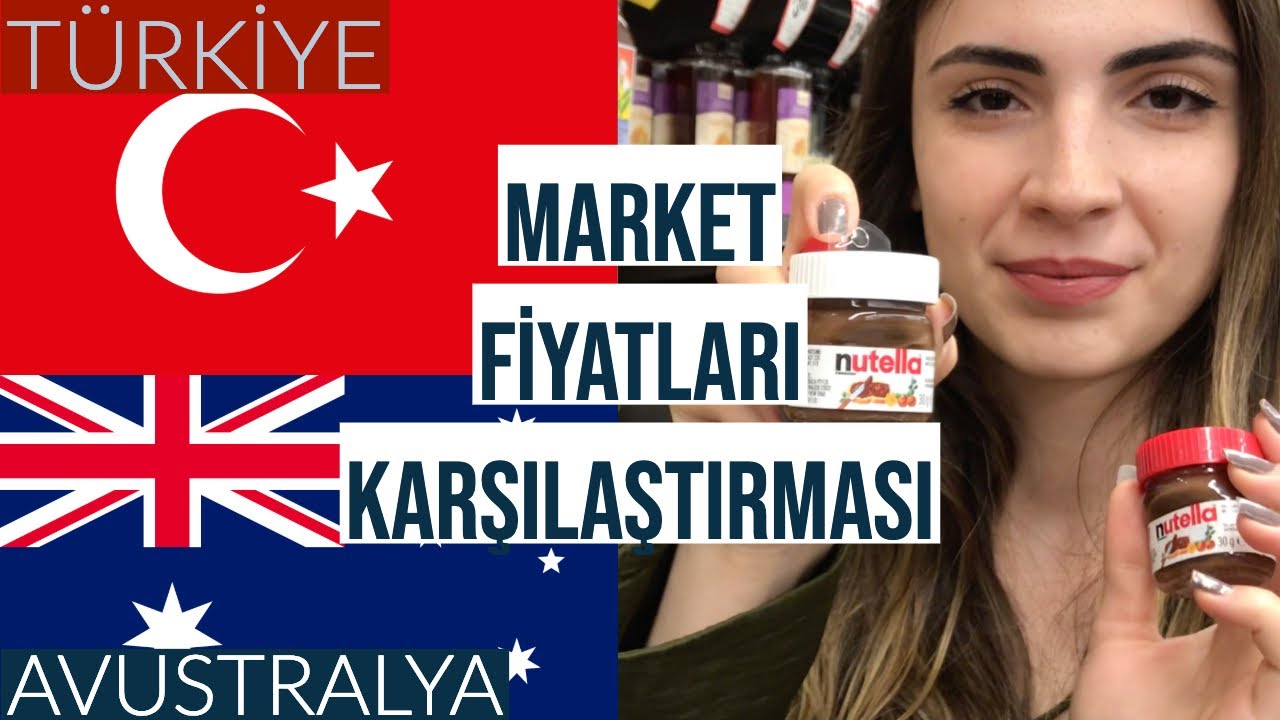 AVUSTRALYA MARKET FİYATLARI - TÜRKİYE KARŞILAŞTIRMASI (MİGROS)