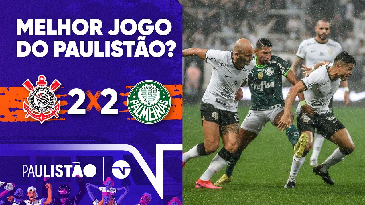 RONY MARCA DUAS VEZES DE CABEÇA, VIRA O JOGO, MAS TIMÃO BUSCA EMPATE | CORINTHIANS 2X2 PALMEIRAS