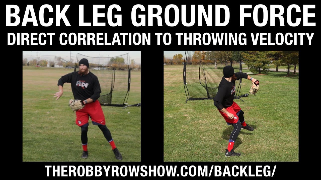 Back Leg Ground Force + Throwing Velocity