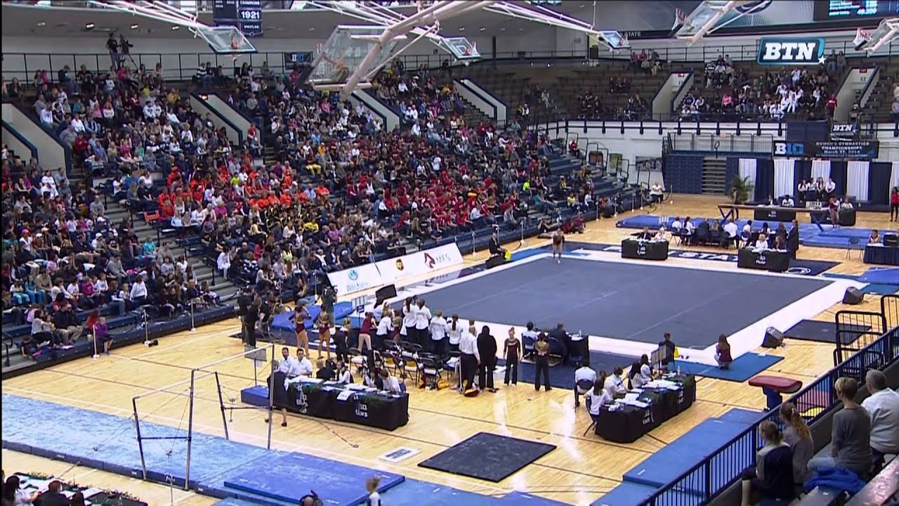 NCAA Women's Gymnastics - 2014 Big Ten Championships Session 2 (1080i)_NastiaFan101