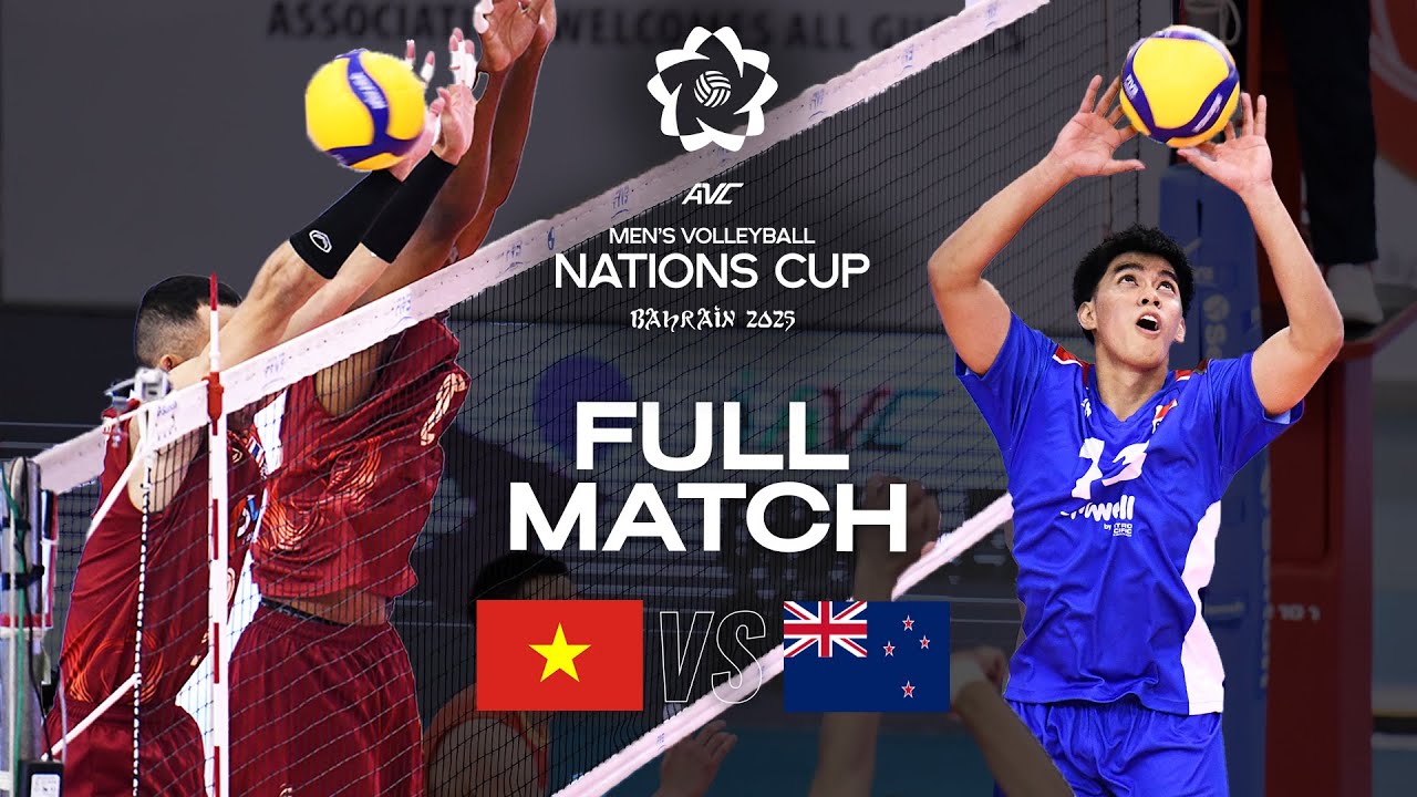 Vietnam vs. New Zealand - Pool Play | AVC Men's Nations Cup 2025