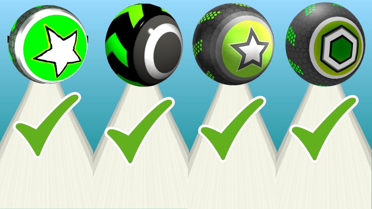 Going Balls Android Gameplay Walkthrough | Action Ball Rollance Adventure | Sky Rolling Ball