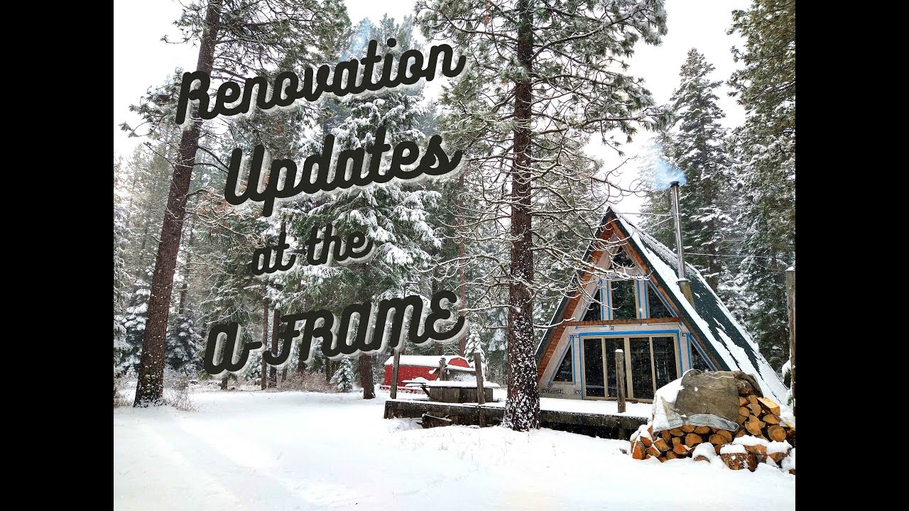 LOTS OF UPDATES at the little Oregon A-FRAME cabin in the woods - Pt. 11