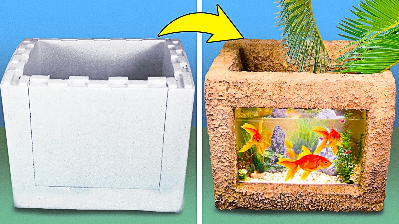 DIY AQUARIUMS || 15 FANTASTIC HOME DECOR IDEAS