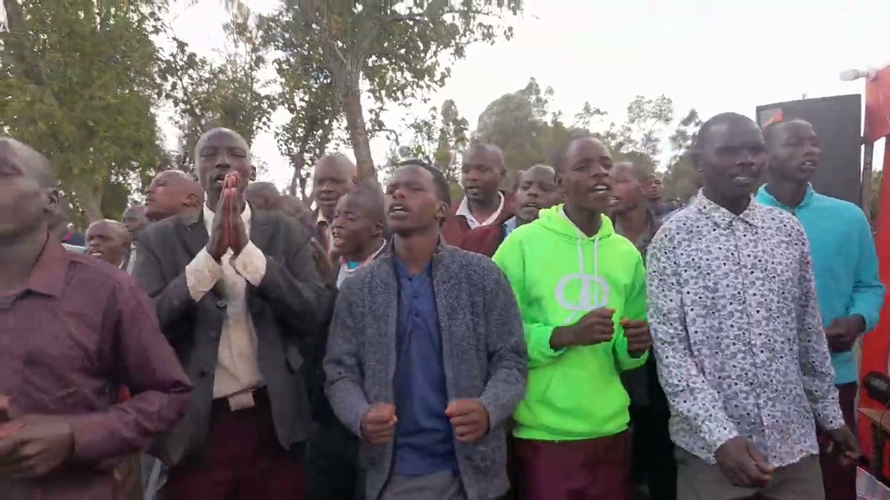 church of eloim General meeting at naswet kemunto Village