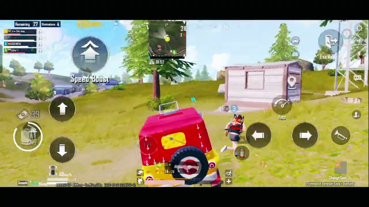 27 KILLS!😍 BEST AGGRESSIVE RUSH GAMEPLAY in NEW PRIMEWOOD GENESIS MODE🔥PUBG MOBILE