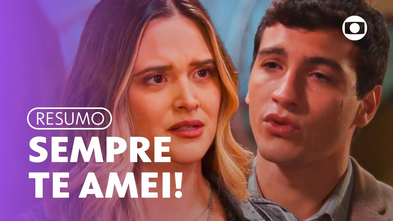 Murilo confessa à Electra que sempre foi apaixonado por ela e mais! | Família é Tudo | TV Globo