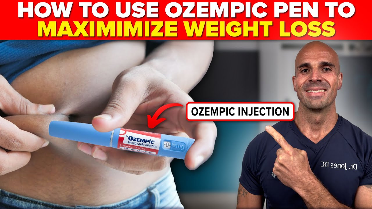 How To Use and Inject an Ozempic Pen the RIGHT WAY (not what you think)