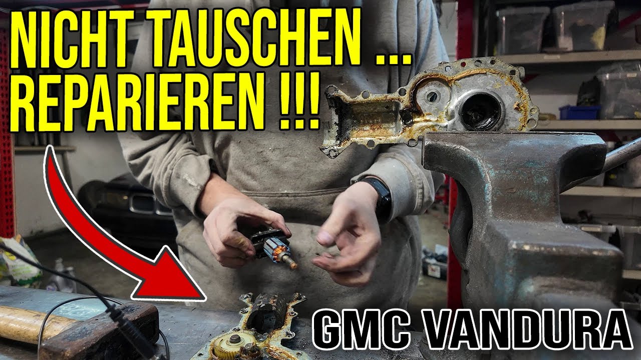 Reparieren statt Tauschen - Fensterhebermotor am GMC Vandura