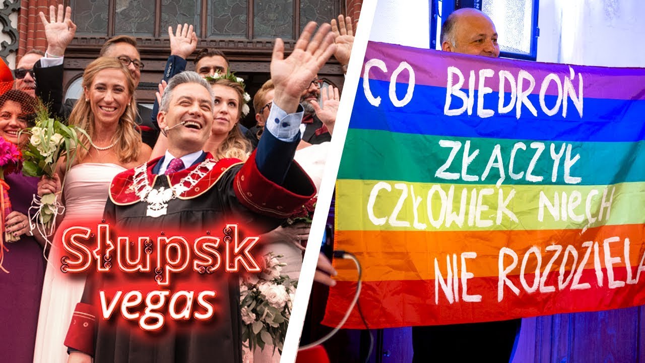 Robert Biedroń udziela ślubu 10 parom!