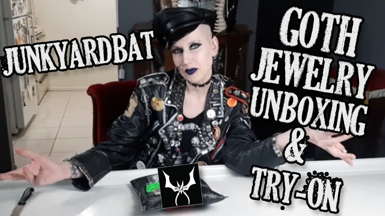 JunkYard Bat Goth Jewelry Unboxing | Madame Absinthe