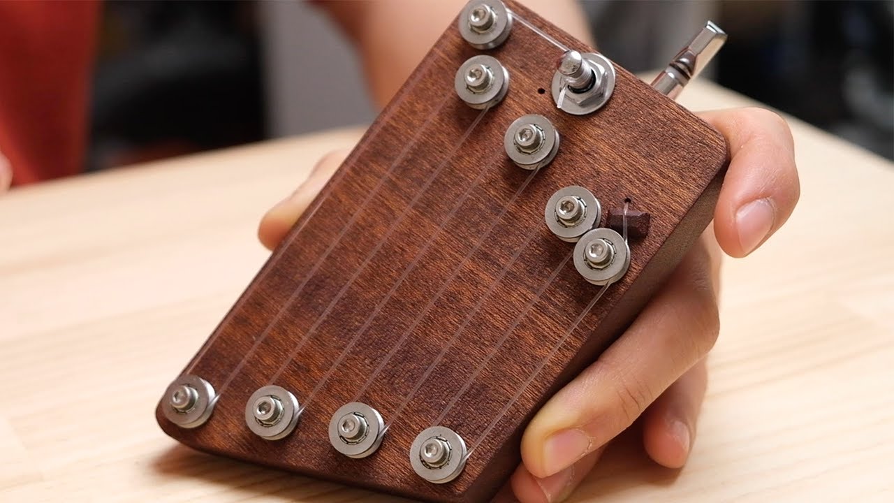 Wooden Hand Harp