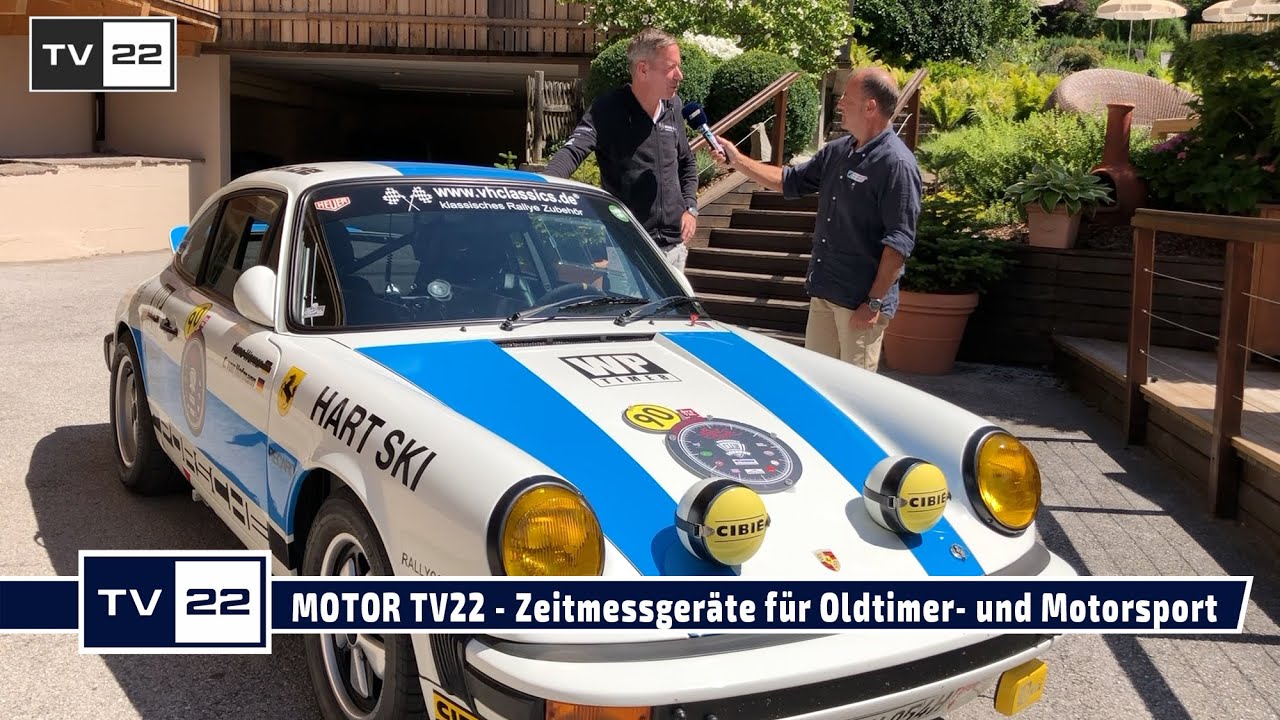 MOTOR TV22: Wie funktioniert das mit der Zeit- und Weg-Messung bei einer Oldtimer Rallye?