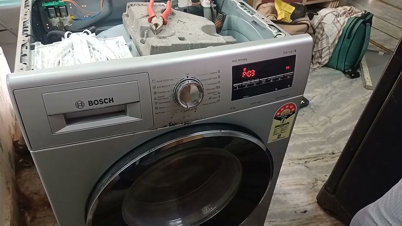Test Mode In Bosch Washing Machine ✅👍