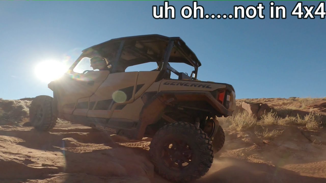 Polaris General XP 4 1000: Hurrah Pass/Chickens Corners in MOAB!