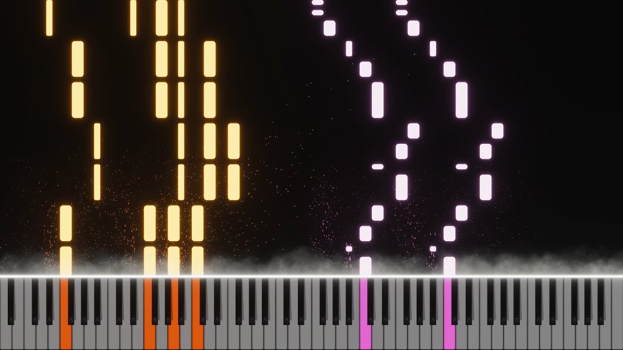 RoaNn & Felox - Yozakura (Piano Cover, Tutorial)