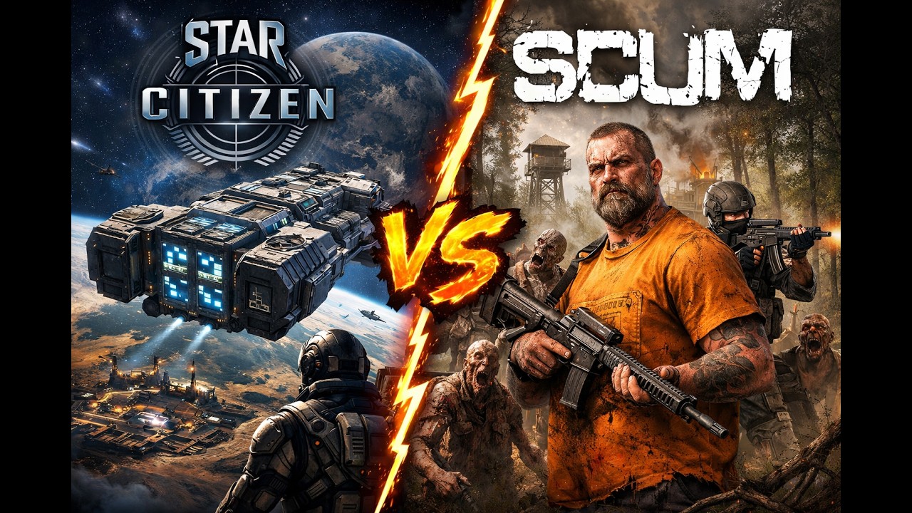 STAR CITIZEN & SCUM Live | Erst mit Hermes, dann mit Böhnchen!
