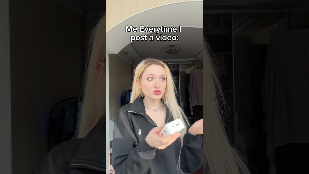 Ja za każdym razem, gdy publikuję filmik: 😭