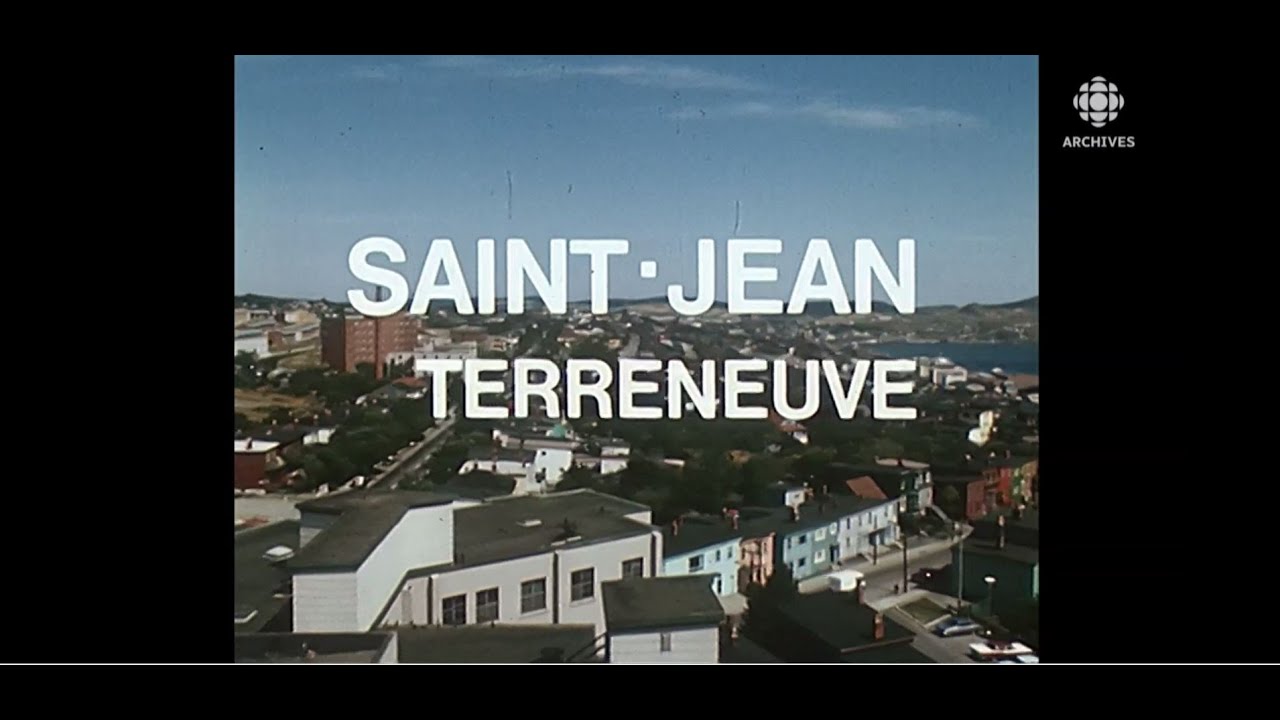 En 1967, présentation de Saint-Jean, capitale de la province de Terre-Neuve-et-Labrador