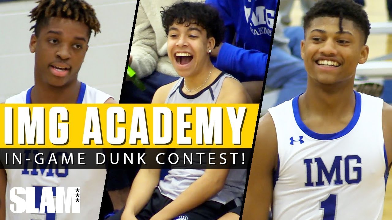 Noah Farrakhan & IMG Have In-Game Dunk Contest! 🚀😤