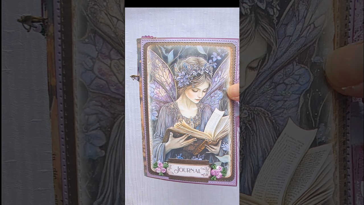 Purple fairy junk journal 💜 