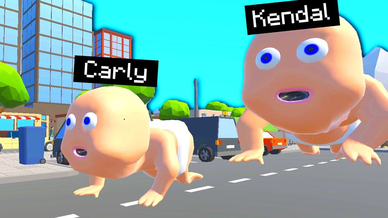 KENDAL DIVENTA UN BAMBINO GRASSO E VUOLE MANGIARMI - FAT BABY ITA