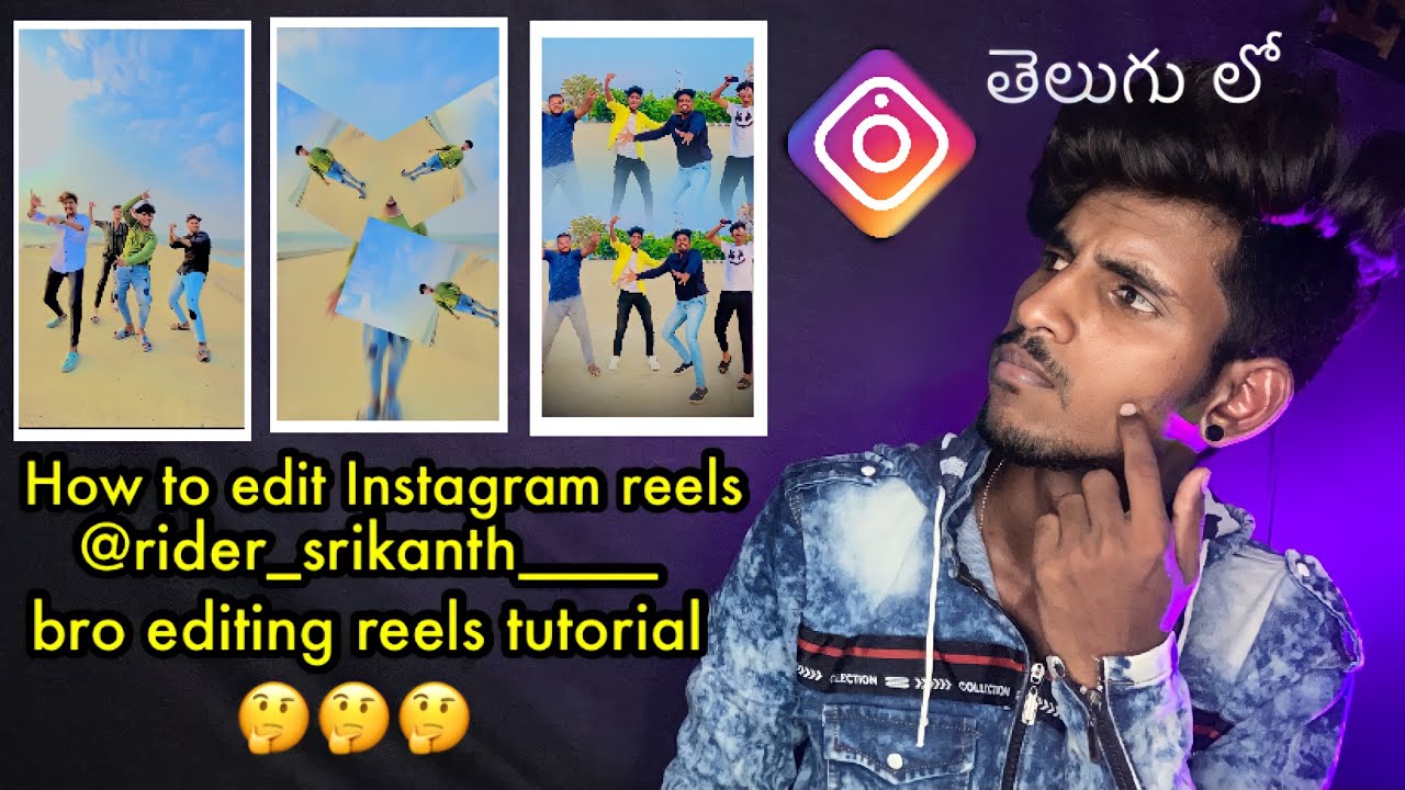 How to edit Instagram reels | vn app tutorial in Telugu | vfx editing in vn | Vivek.273
