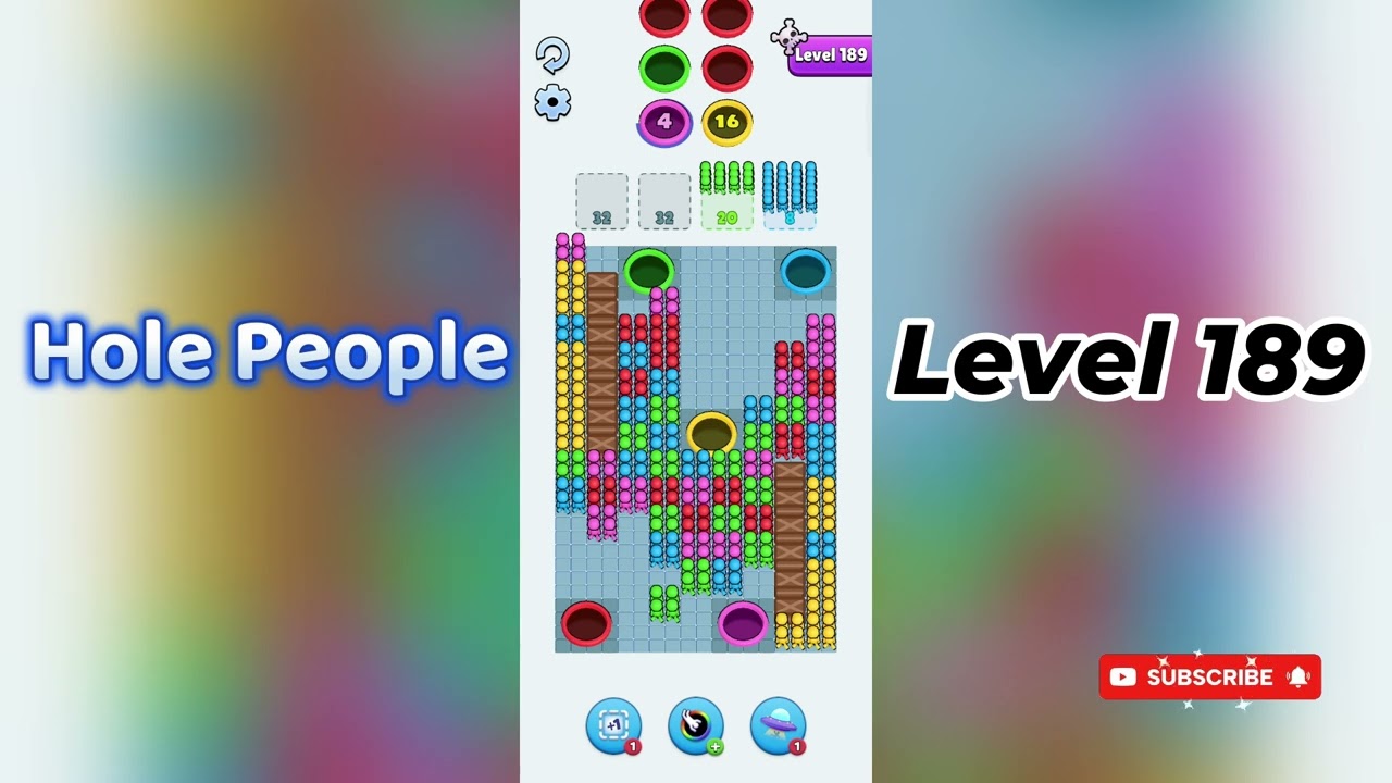 Hole People Level 189 Walkthrough 🕳️ | Step-by-Step Guide | Go Answer