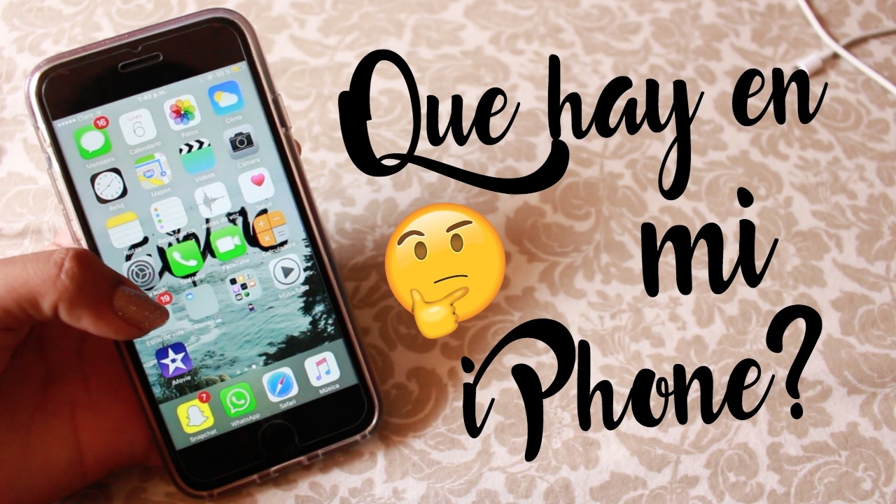 ¿QUE HAY EN MI IPHONE? | Johanna De La Cruz