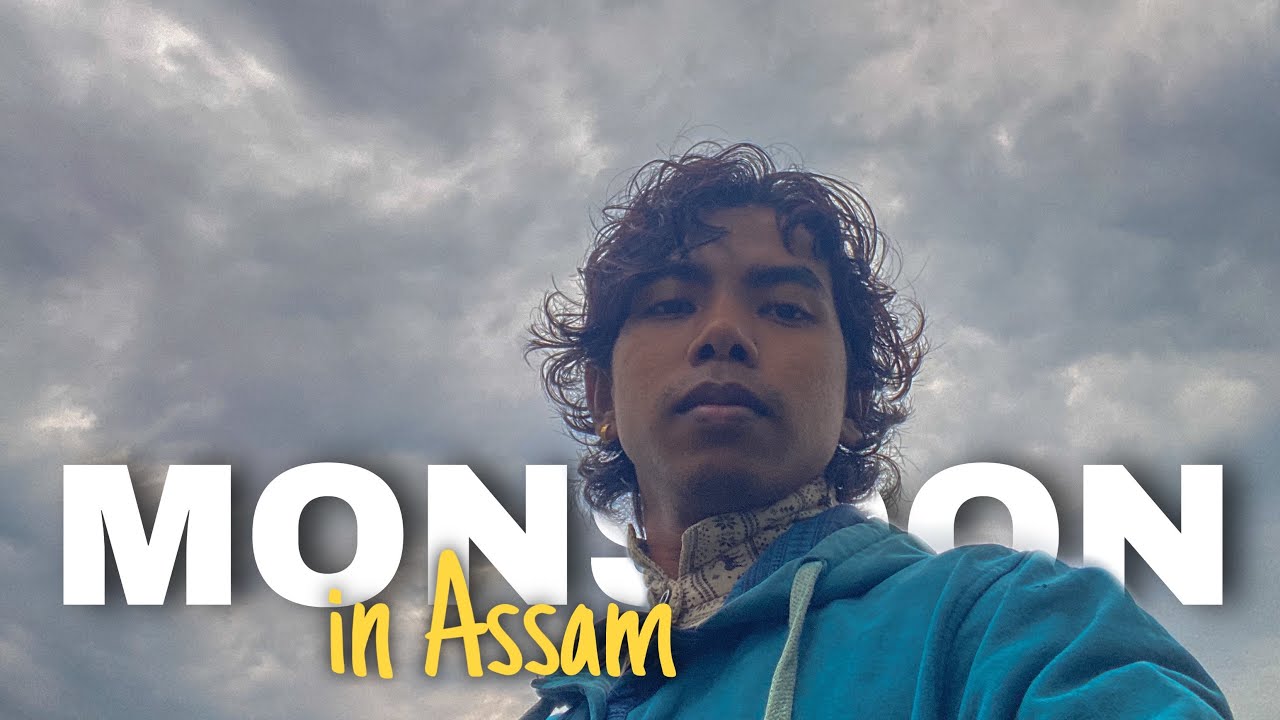 Assam&rsquo;s monsoon : a season of beauty and greenery || north east India village vlog || abinash ||