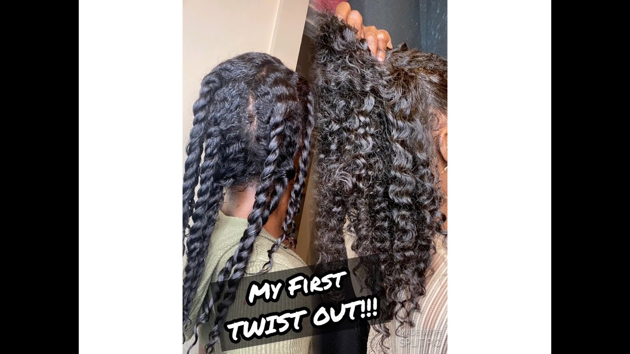 TWIST OUT on Natural Hair (great for transitioning/ damaged hair!) FT. Blend Naturelle!