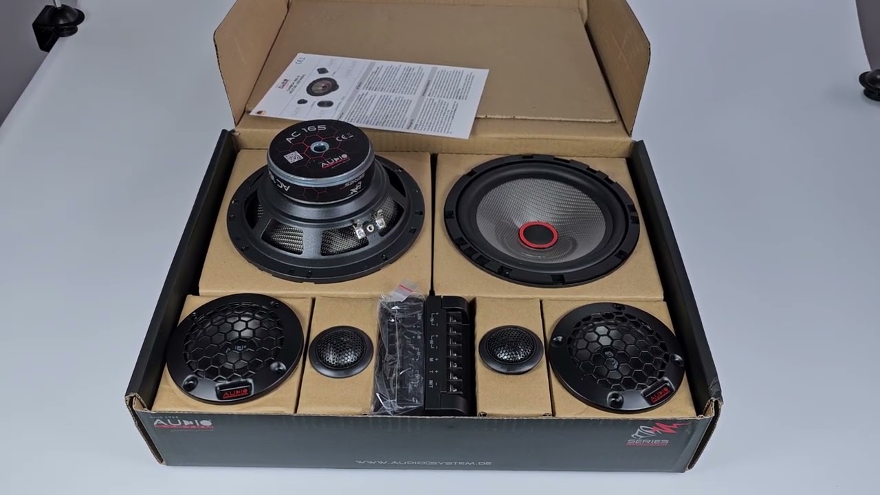 Audio System Carbon 165/3 3-drożny system dla początkujących
