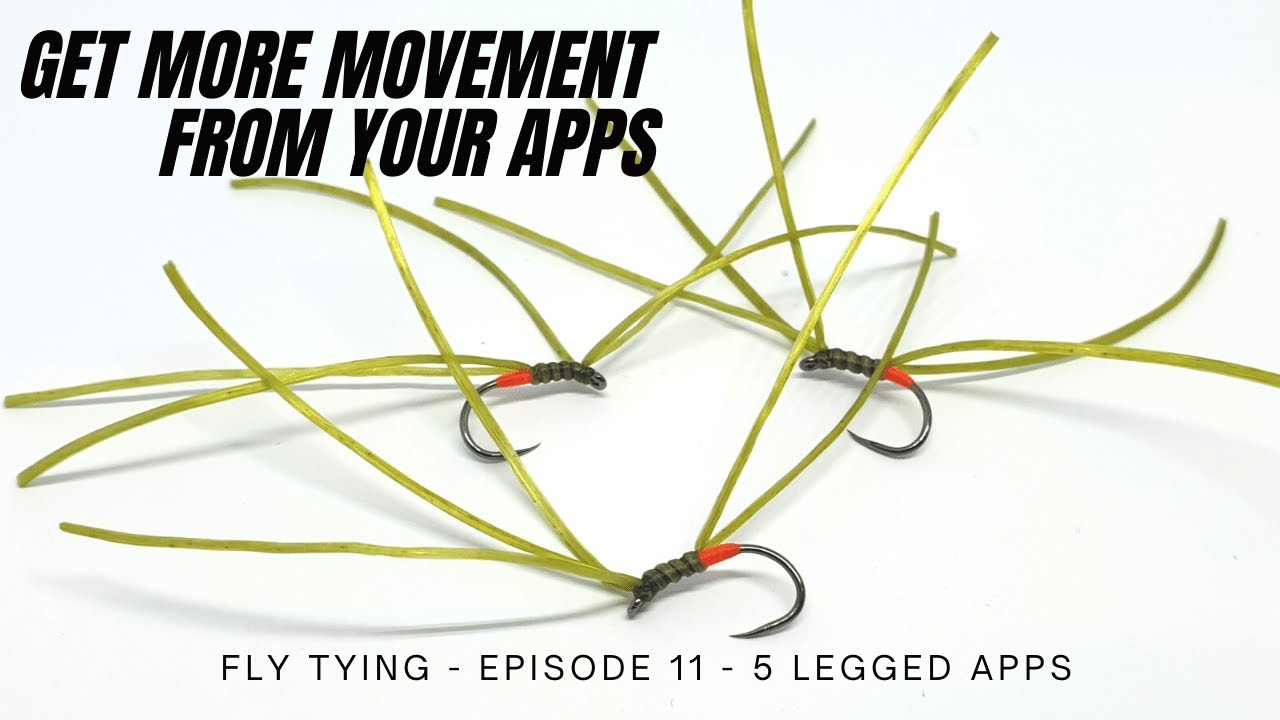 5 Legged Apps Worm - Fly Tying - Episode 11 - UKFlyFisher