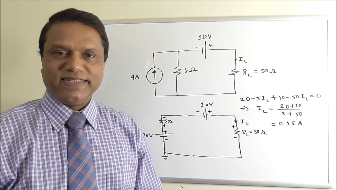 DC Circuits 17 - Voltage Source and Current Source