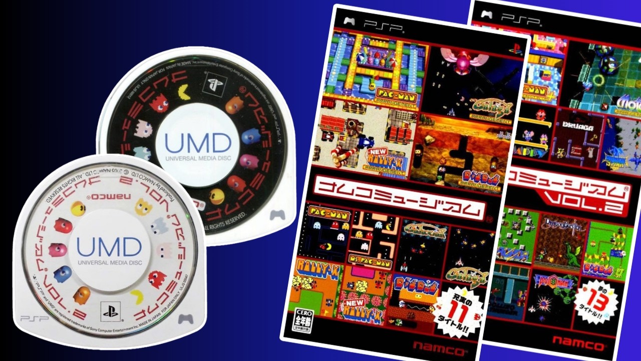 Namco Museum Battle Collection - PSP Arcade Collection [All 24 games]