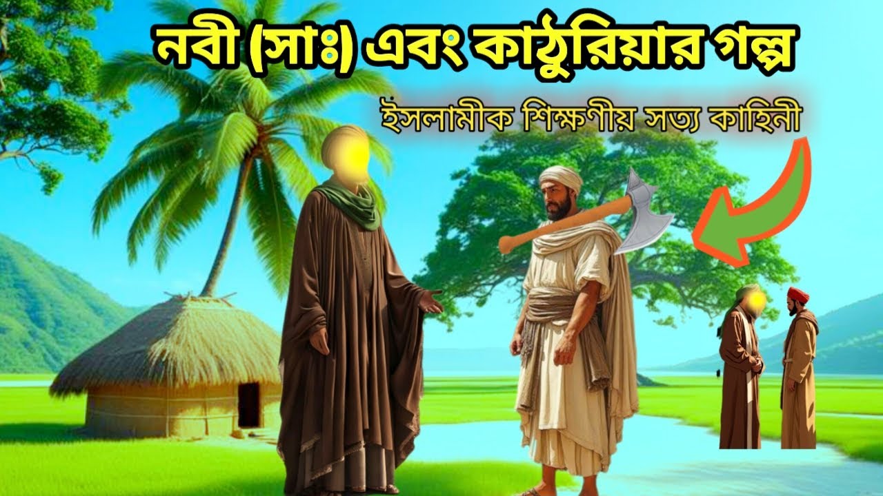 হাদিসে বর্ণিত নবীজি ﷺ ও কাঠুরিয়ার হৃদয়ছোঁয়া গল্প | নবীজি ও কাঠুরিয়ার গল্প | noorer poth |