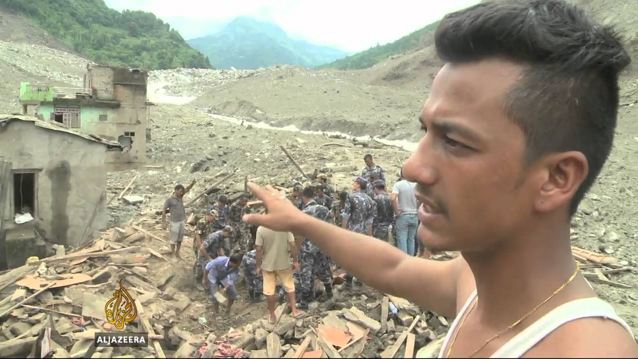 Hundreds missing after Nepal landslide
