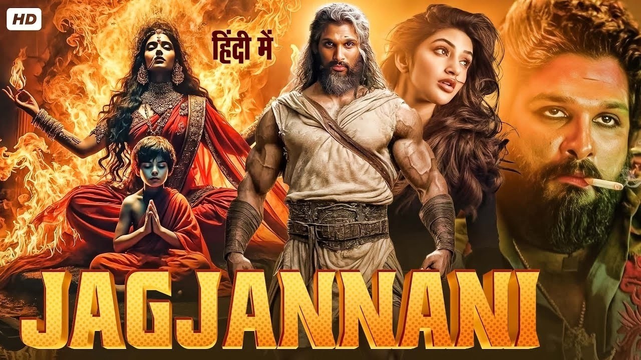 JAGJANNANI Full Movie Hindi Dubbed | Allu Arjun | Sreeleela | South Indian Hindi Dubbed Movie 2026