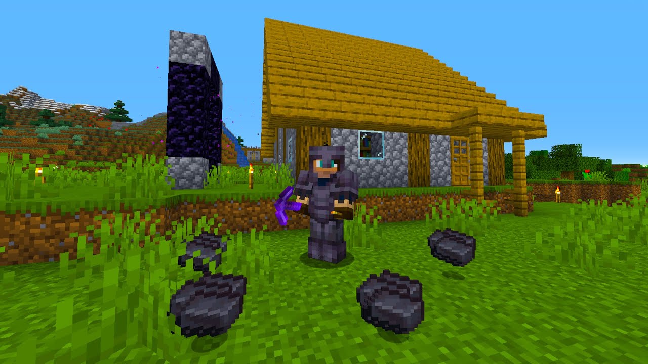 DIT IS HOE JE ONEINDIG VEEL NETHERITE KRIJGT IN MINECRAFT 1.16