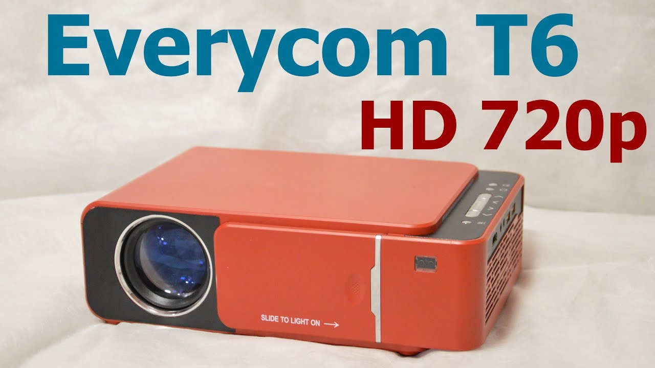 Everycom T6 HD 720p (цена/качество)