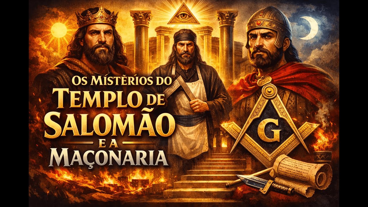 OS MISTÉRIOS DO TEMPLO DE SALOMÃO NA MAÇONARIA - PARTE 1