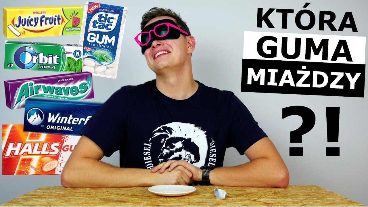 WIELKI TEST GUM DO ŻUCIA - KTÓRA LEPSZA?!