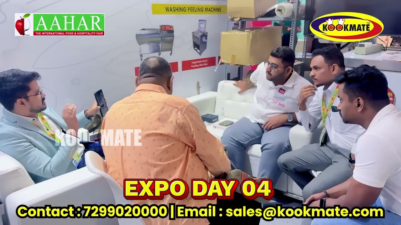 AAHAR Expo Day 04 | Live Deals, Machine Booking & Commercial Kitchen Equipment | Kookmate 🔥