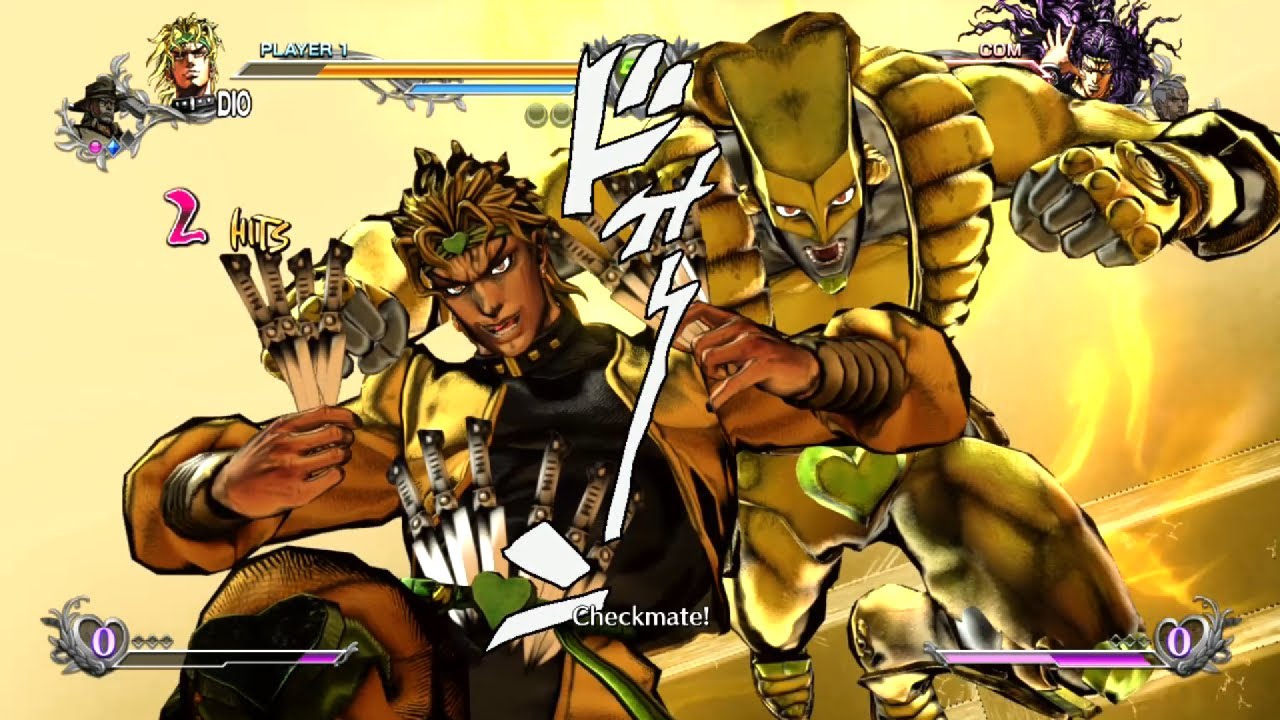 DIO vs KARS (Hardest Difficulty) JoJo's All-Star Battle R