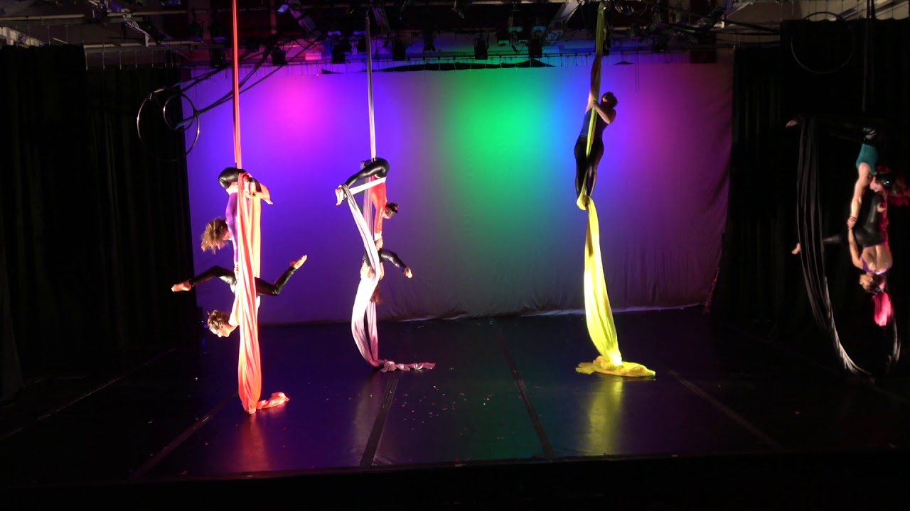 Group Aerial Fabric Performance to Sweet Dreams
