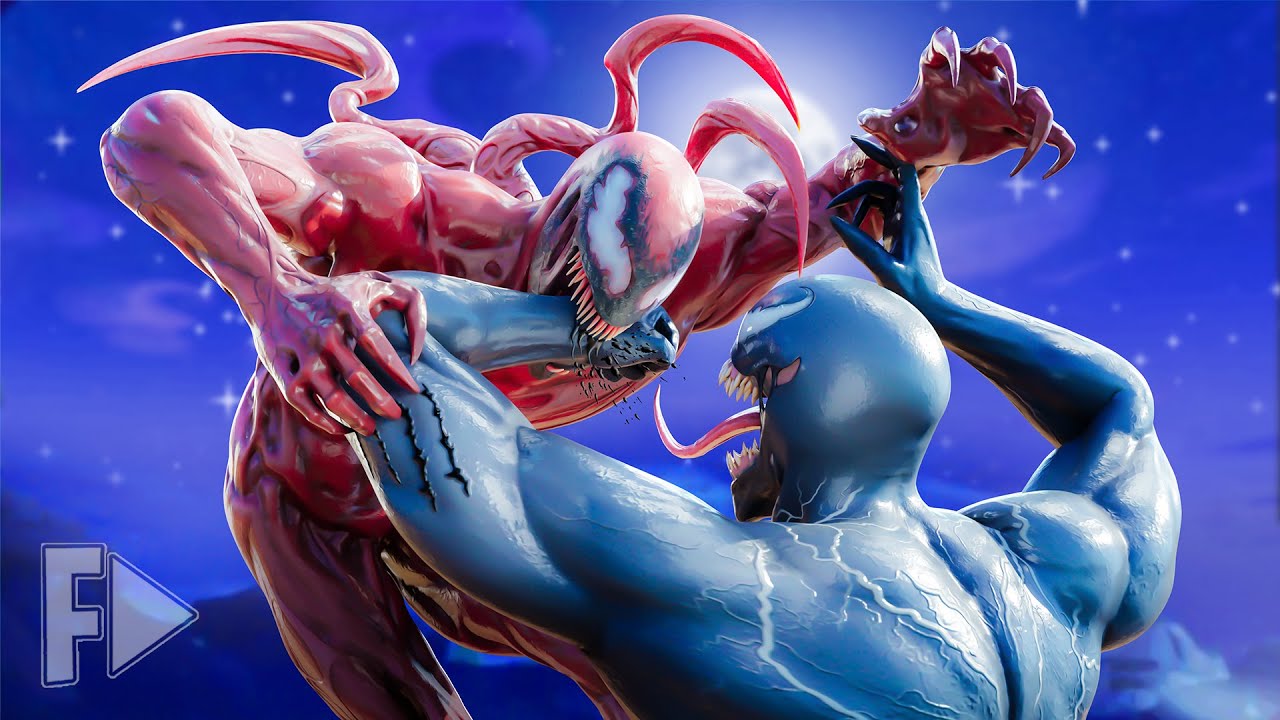 VENOM VS CARNIFICINA! DESENTUPIMAN - Fortnite Movie