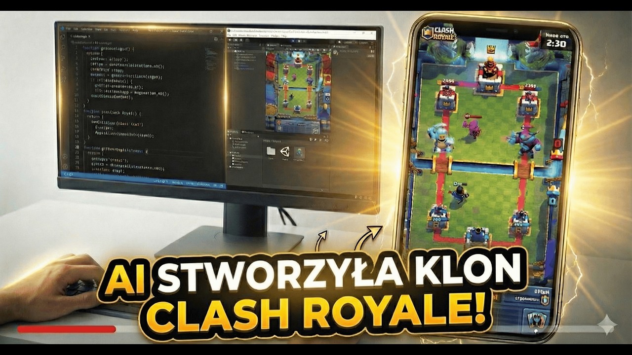 Zrobiłem clone CLASH ROYALE z AI w 1 godzinę