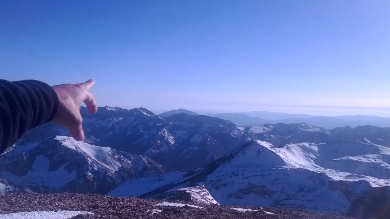 Akbaba zirveden Munzur zirveleri